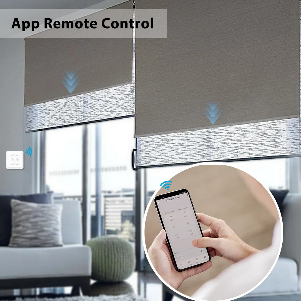 Tuya Smart WiFi Curtain Blind Switch EU