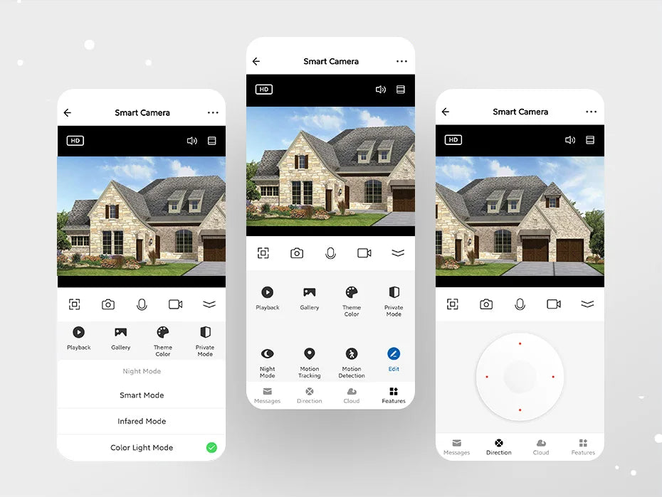 KERUI 4K Dual Lens PTZ WiFi Camera