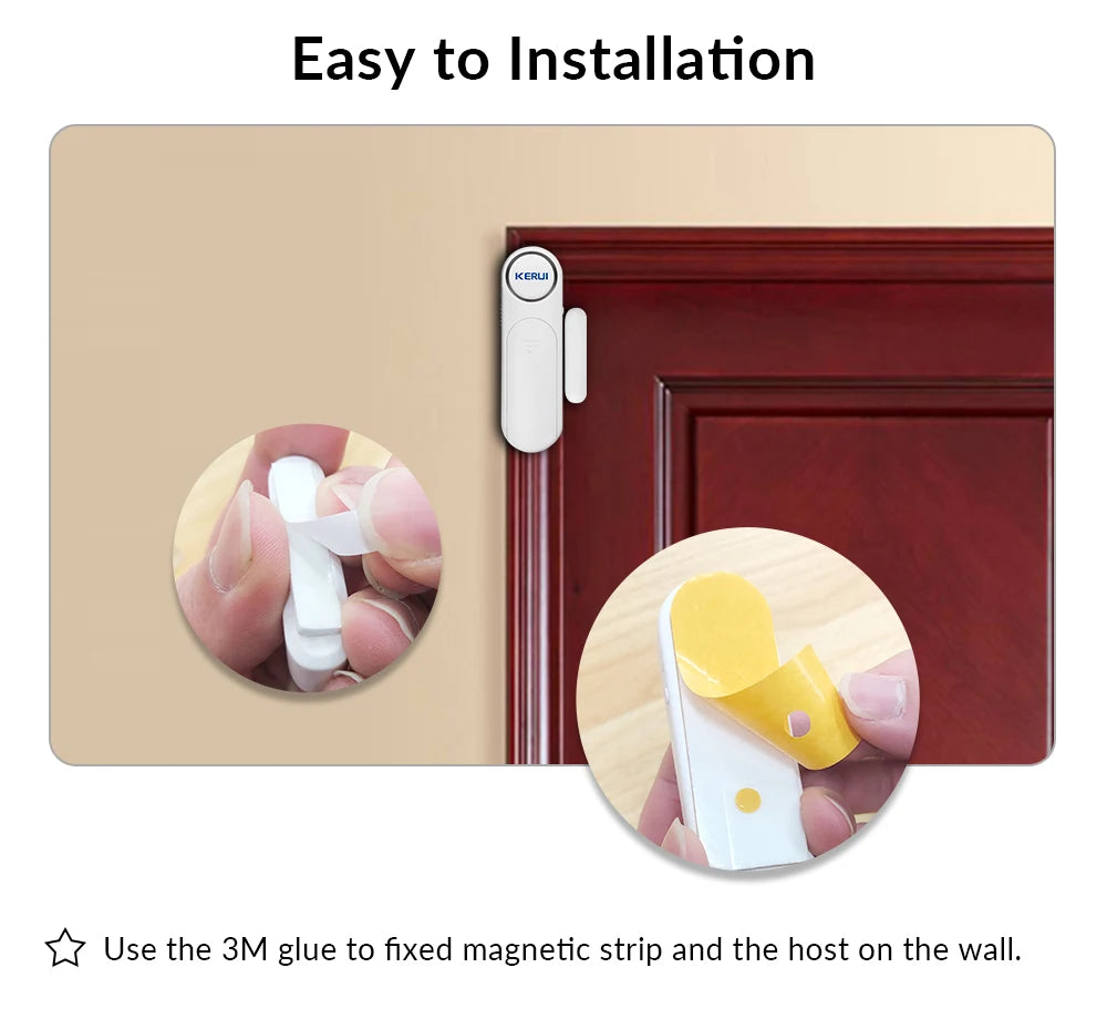 KERUI D121 Wireless Door & Window Sensor Alarm 120dB