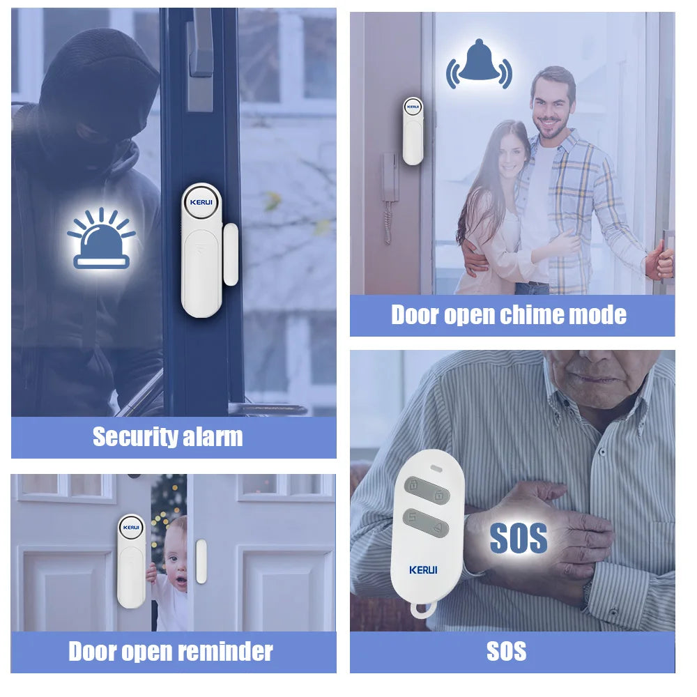 KERUI D121 Wireless Door & Window Sensor Alarm 120dB