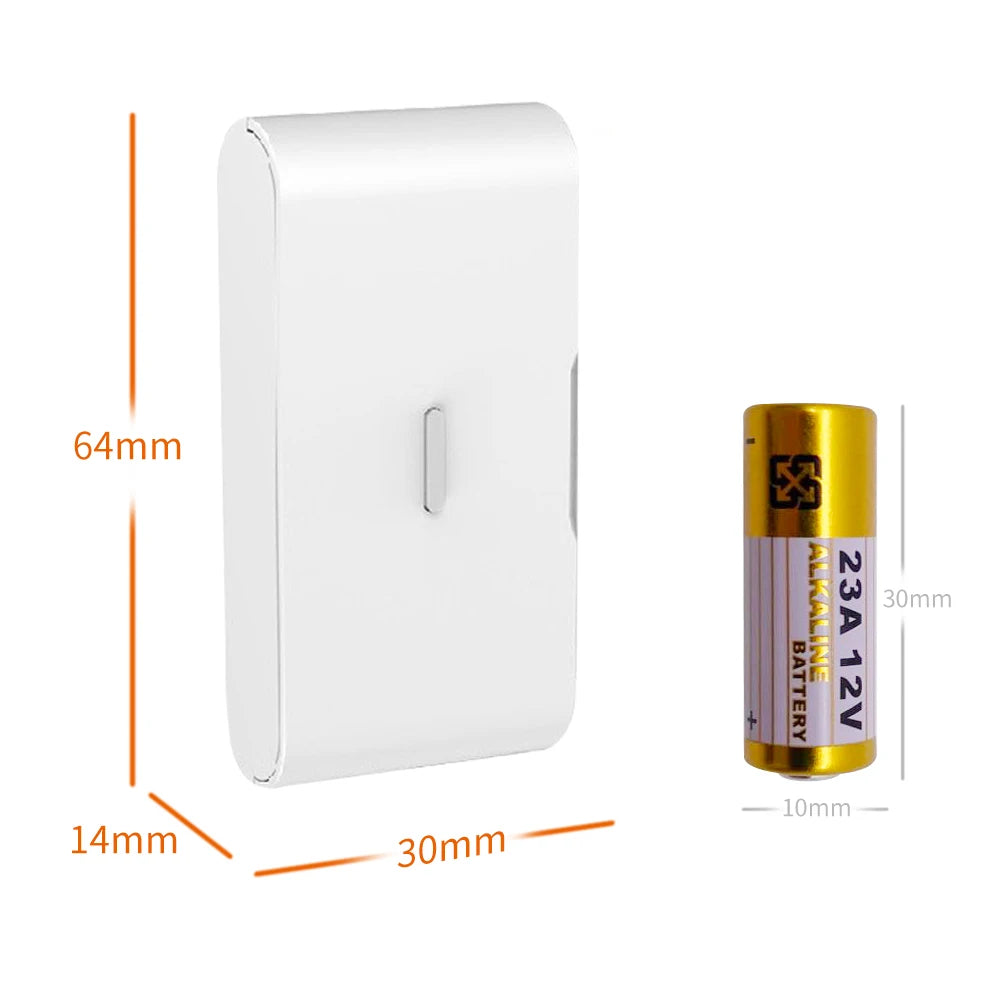 Ostaniot 433MHz EV1527 Wireless Glass Break & Vibration Sensor