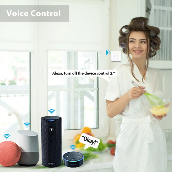 Tuya Smart WiFi Curtain Blind Switch EU