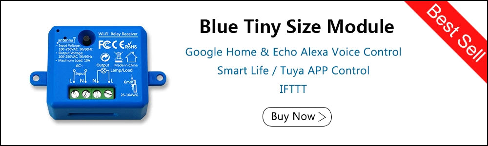 Tuya Smart WiFi Curtain Blind Switch EU