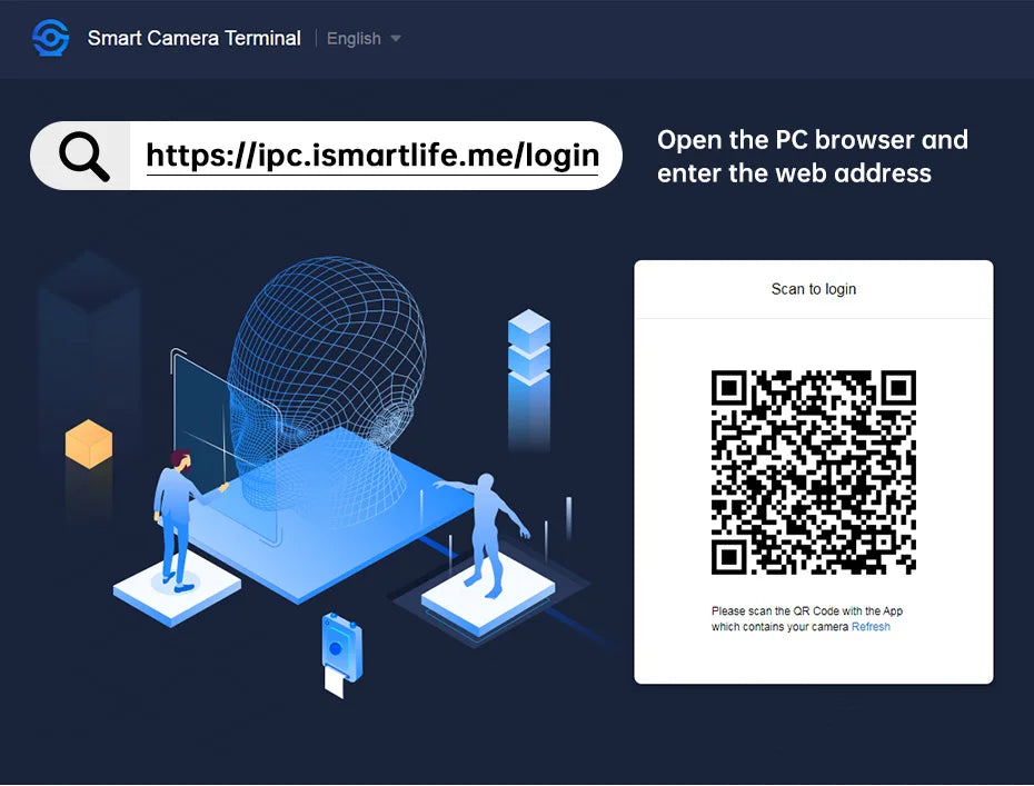 KERUI 4K Dual Lens PTZ WiFi Camera