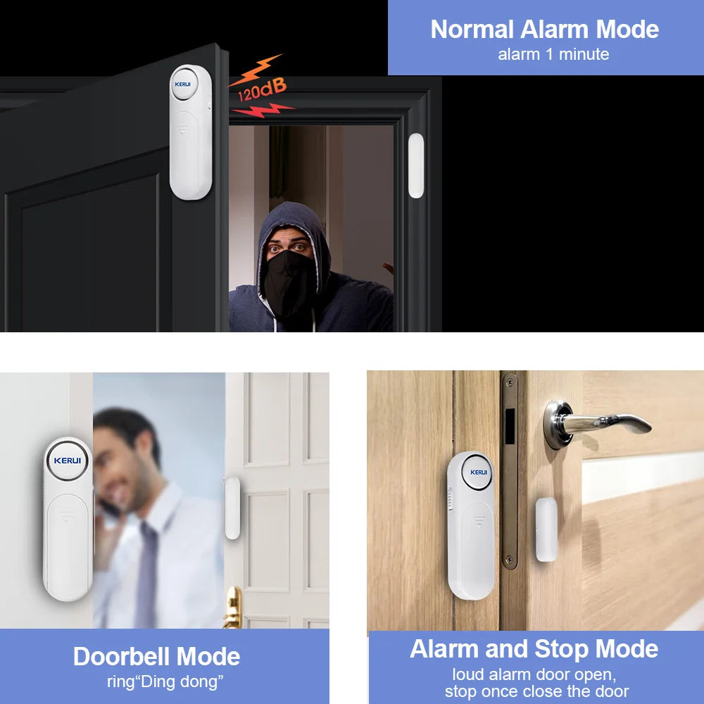 KERUI D121 Wireless Door & Window Sensor Alarm 120dB