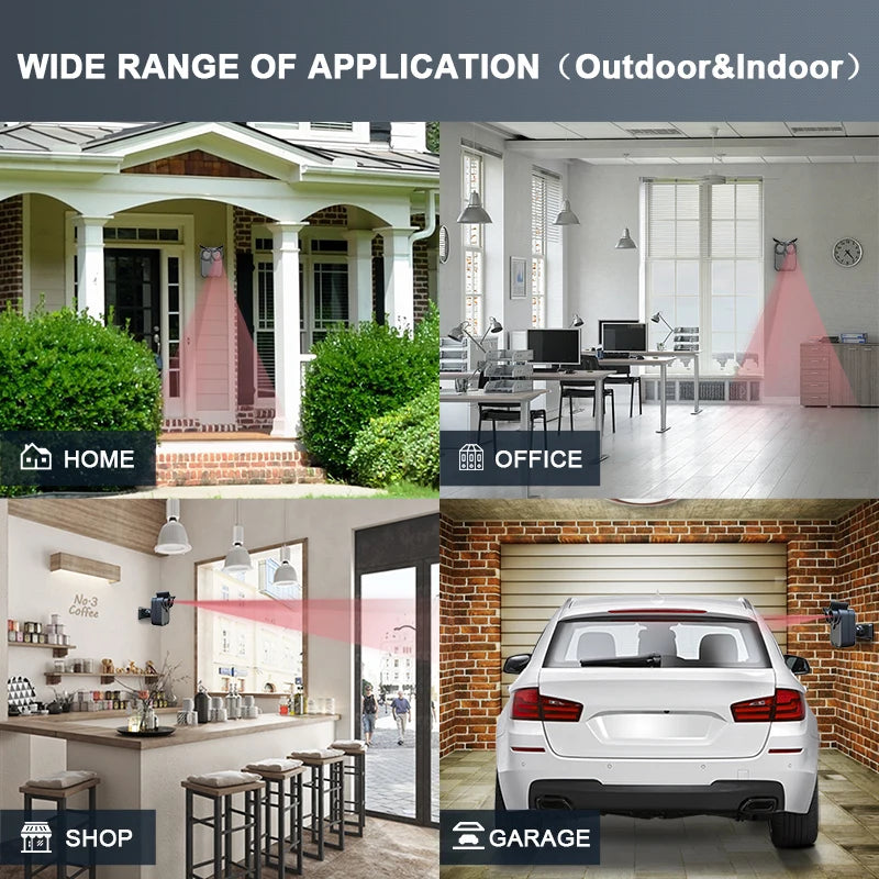 HTZSAFE Wireless Driveway Alarm