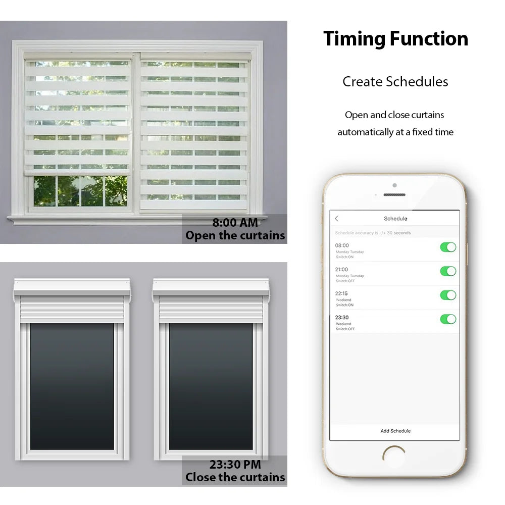 Tuya Smart WiFi Curtain Blind Switch EU