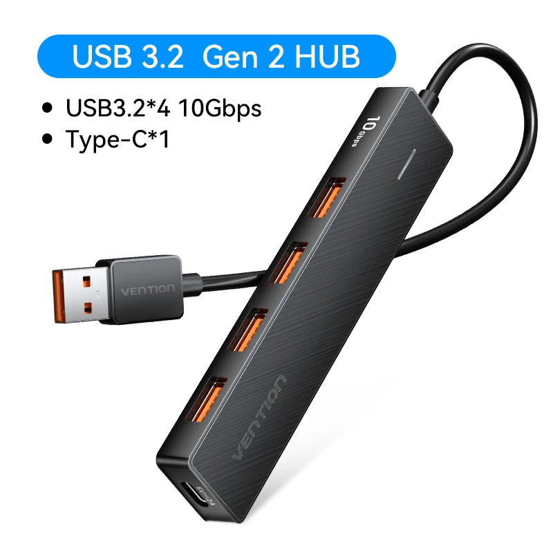 Vention 4-Port USB 3.2 Hub