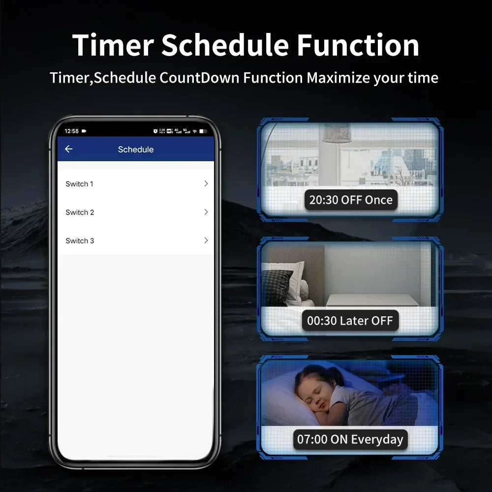 TNCE Tuya WiFi Zigbee Smart Wall Switch