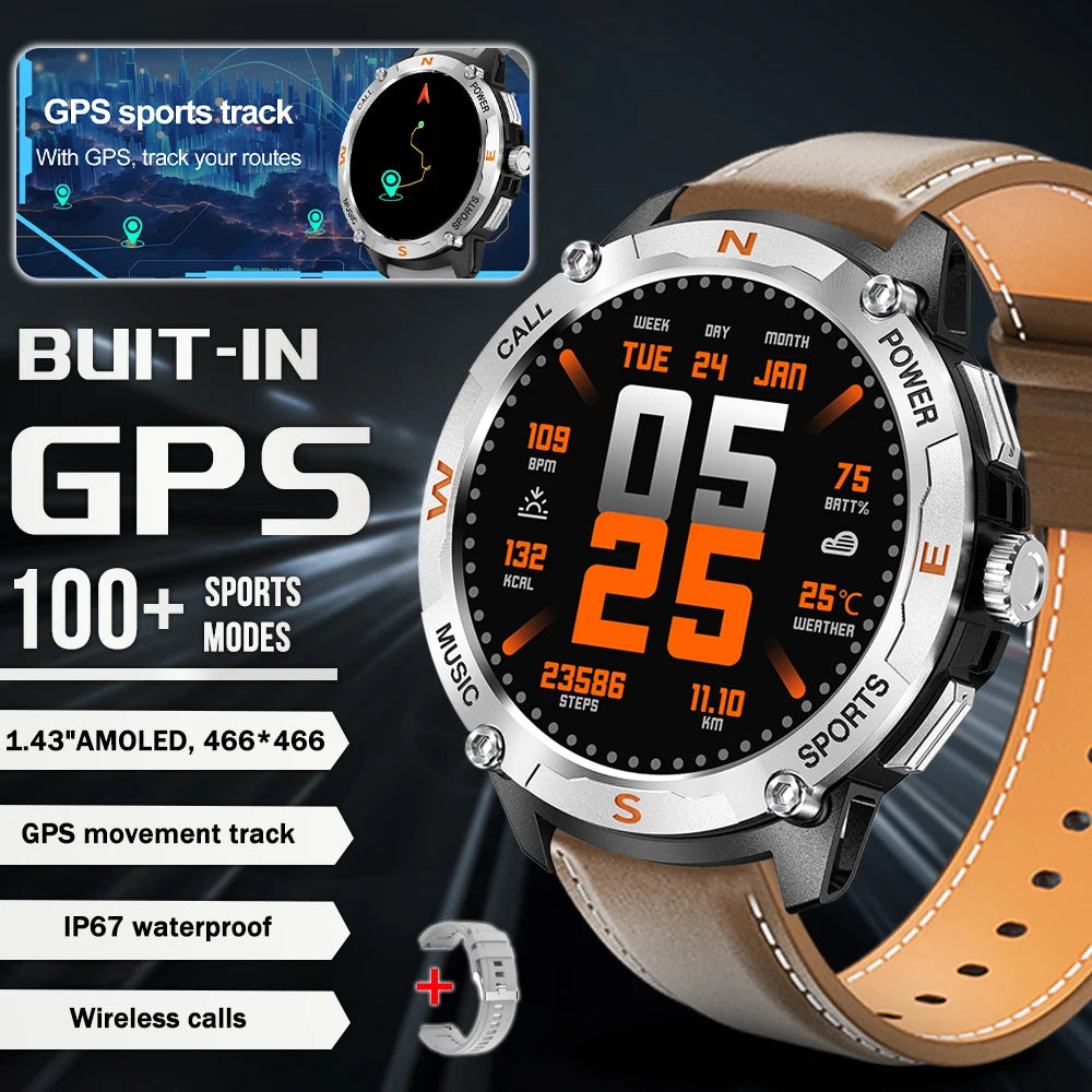 Outdoor Smart Watch – 5 Satellite GPS