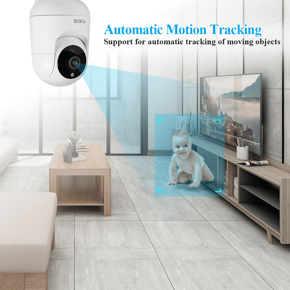 Fuers 4K 8MP Indoor WiFi IP Camera