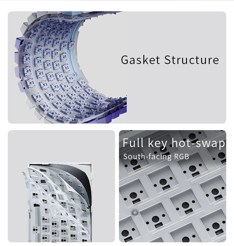 Ajazz AK820/AK820 Pro Mechanical Gaming Keyboard