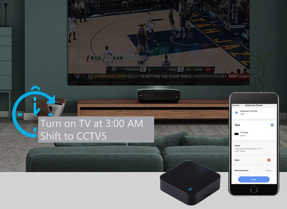 Tuya WiFi RF/IR Smart Remote