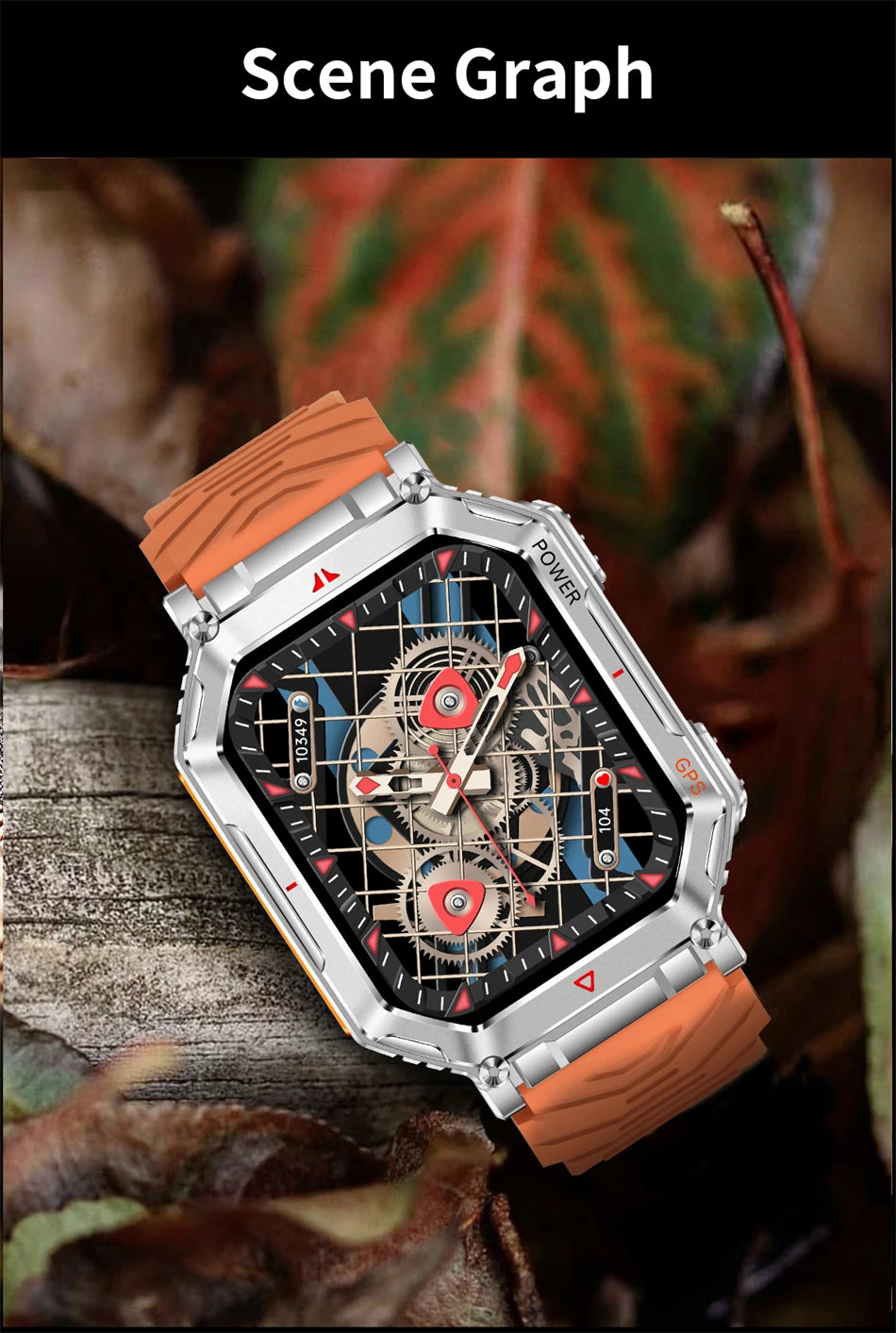 LIGE Men’s Outdoor Smart Watch