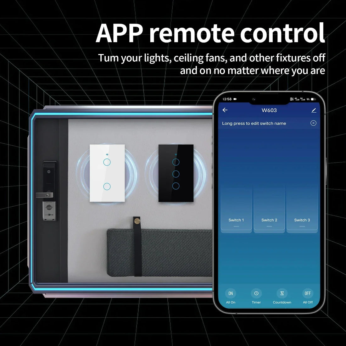 TNCE Tuya WiFi Zigbee Smart Wall Switch