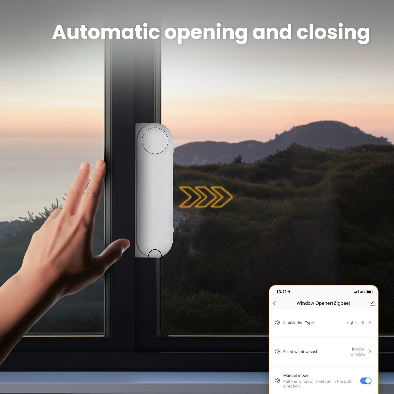 MOES Tuya ZigBee Smart Window Opener