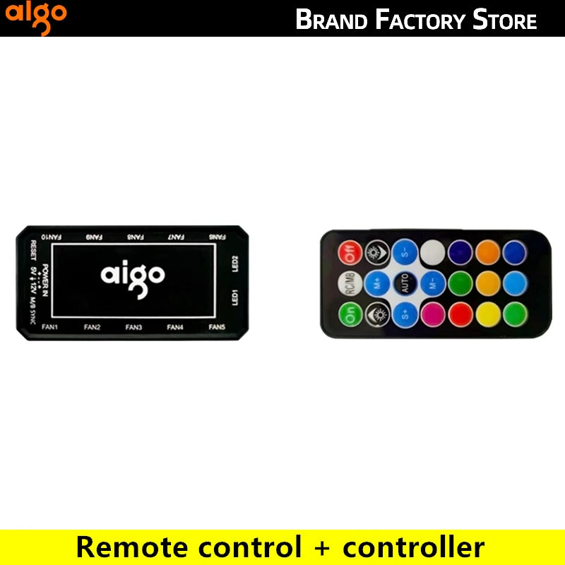 Aigo AR12 120mm ARGB PC Case Fan