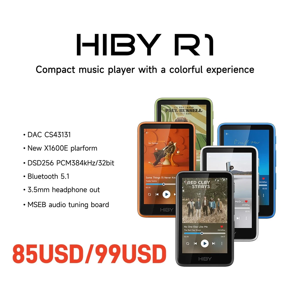 HiBy R1 HiFi Music Player