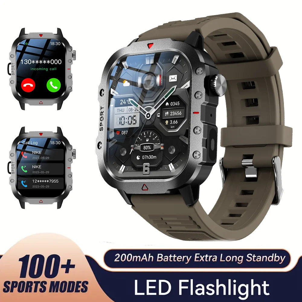 KESHUYOU Outdoor Smart Watch 2.01" HD