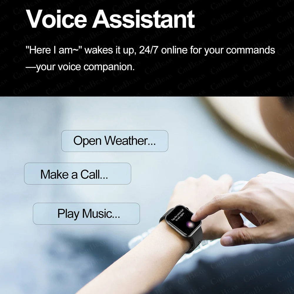 2025 Smart Watch – Full Touch, Bluetooth Call