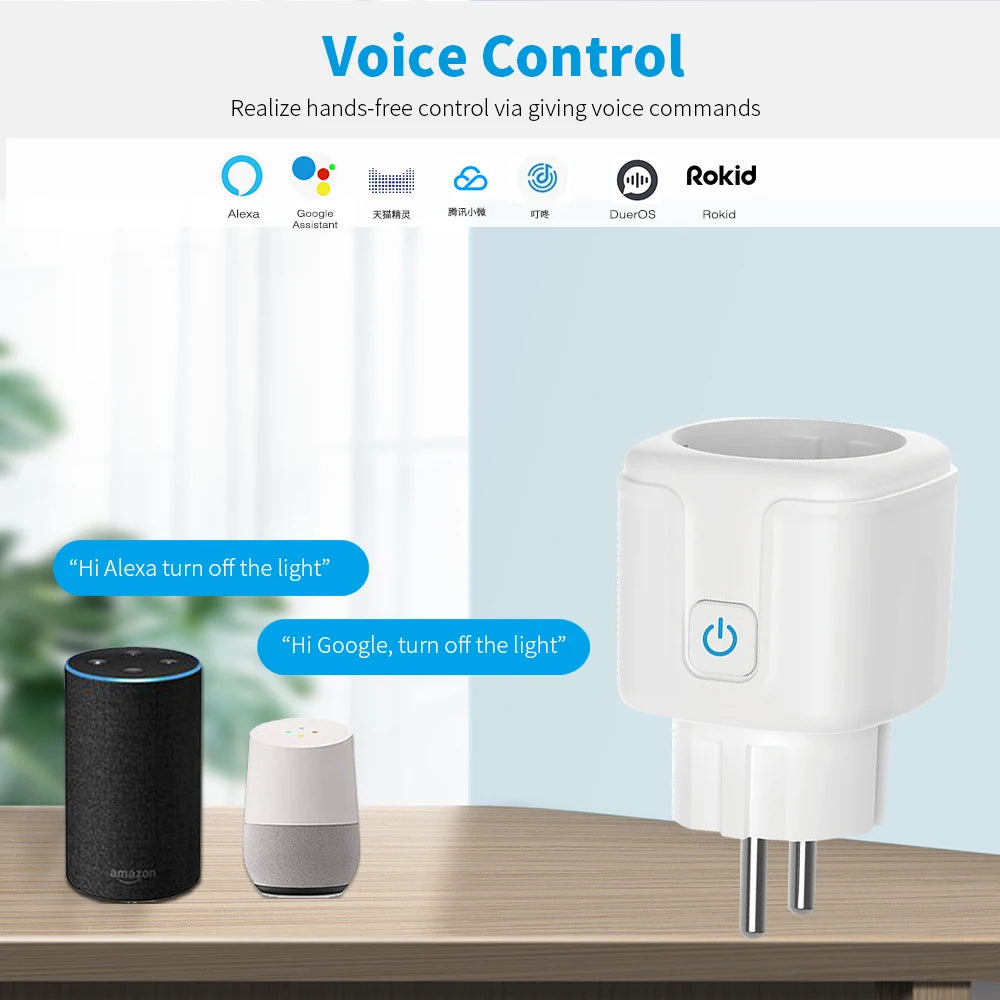 TUYA Smart WiFi/Zigbee Plug EU