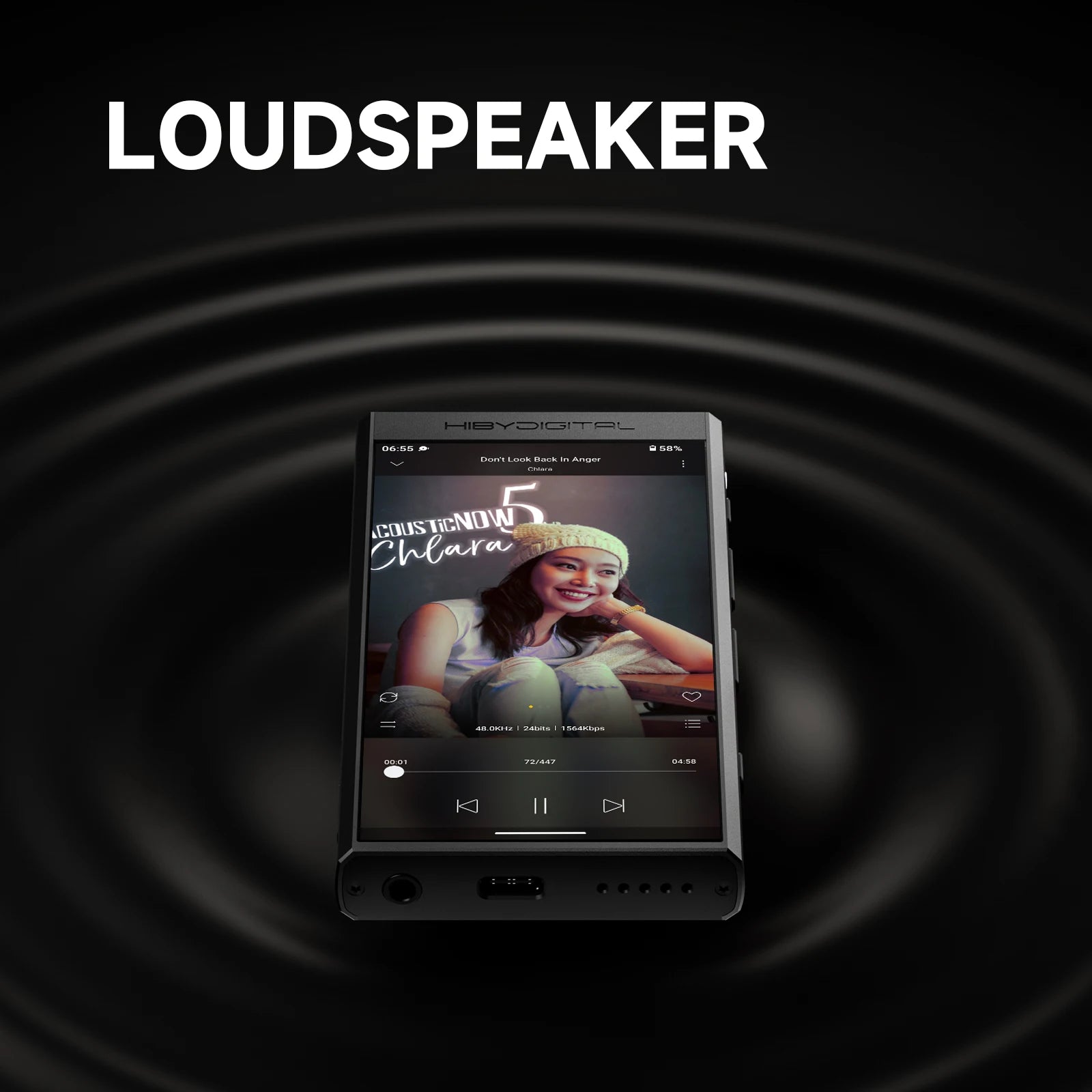 HiBy M300 Android 13 HiFi Music Player