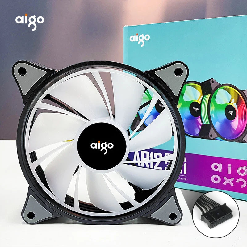 Aigo AR12 120mm ARGB PC Case Fan
