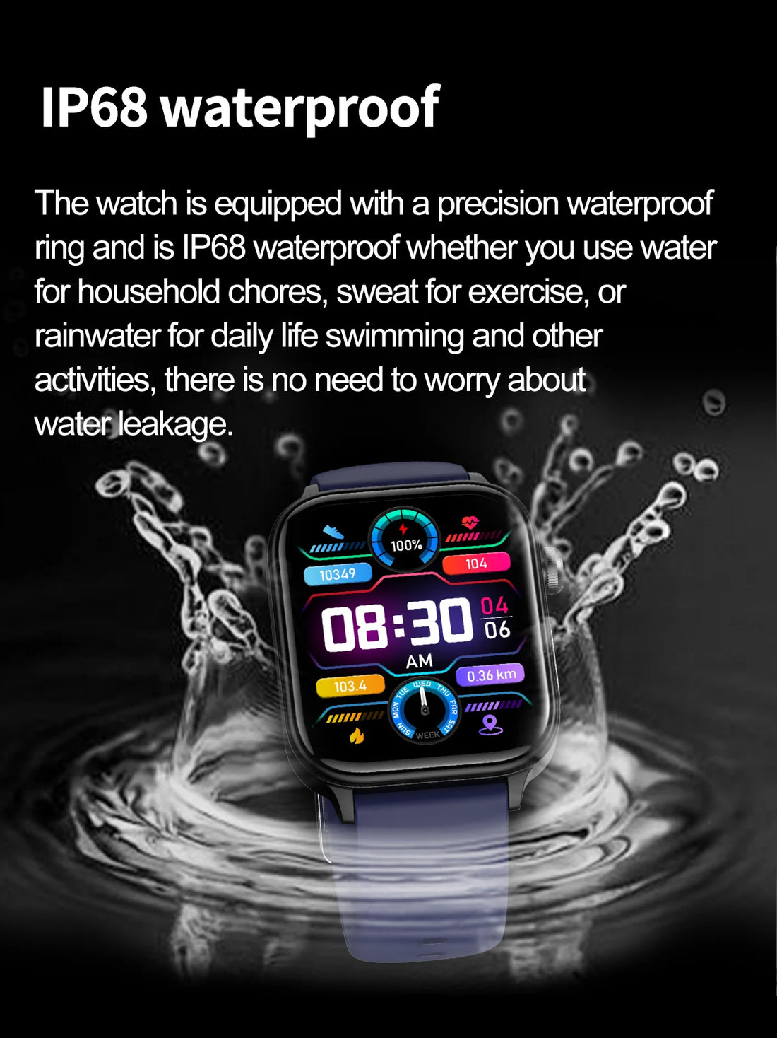 2025 ECG+PPG Smartwatch – Women’s Menstrual Health
