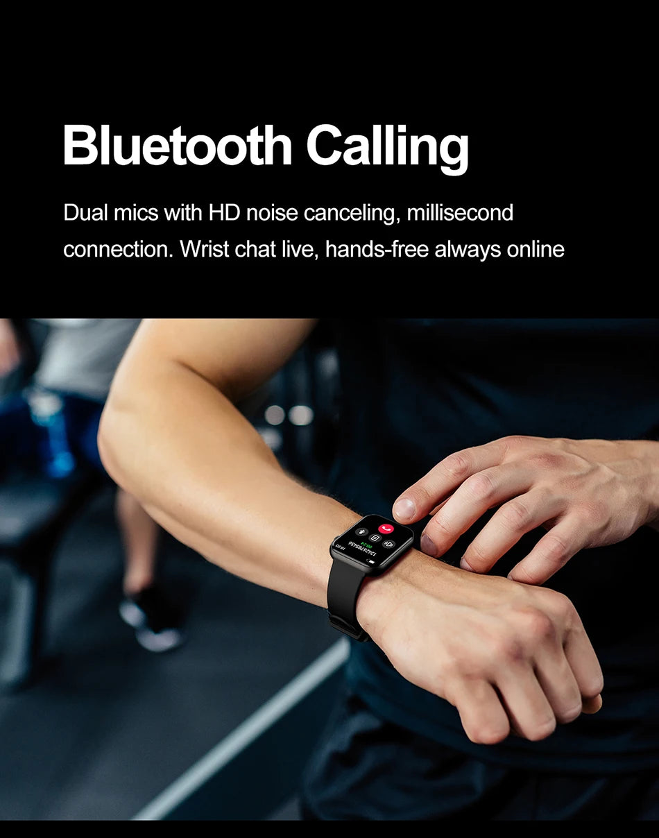 2025 Smart Watch – Full Touch, Bluetooth Call