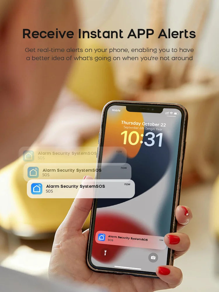 PGST WiFi GSM Smart Home Alarm System with Tuya App