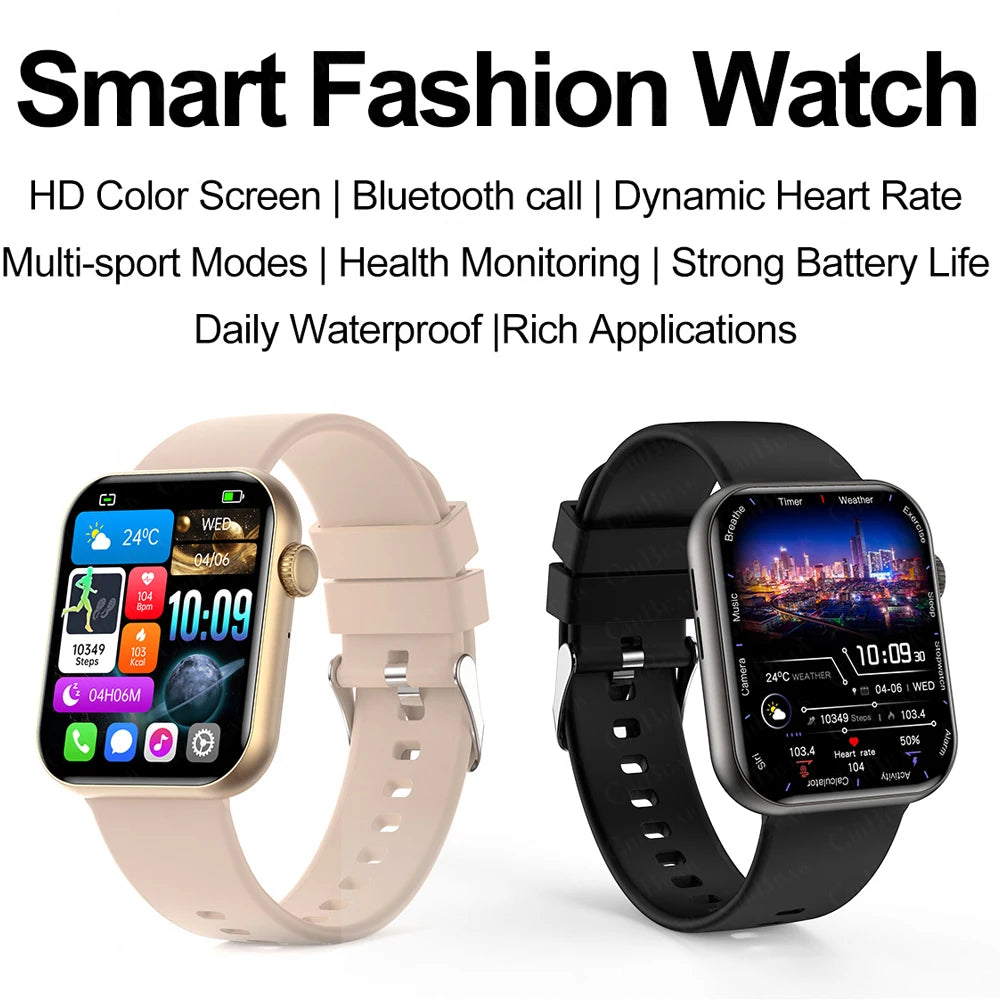 2025 Smart Watch – Full Touch, Bluetooth Call