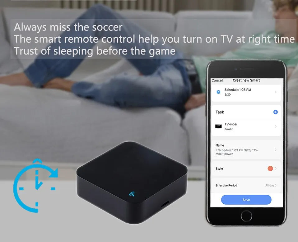 Tuya WiFi RF/IR Smart Remote