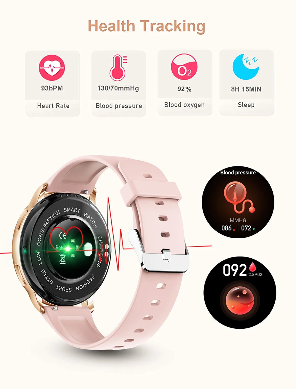 MEVADEN Y22 Smart Watch