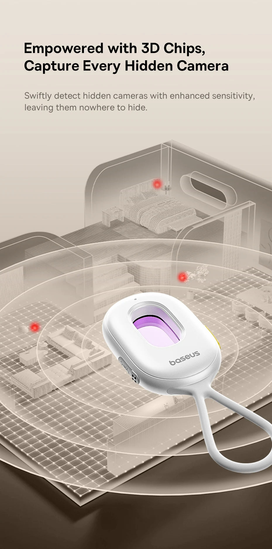 Baseus Hidden Camera Detector