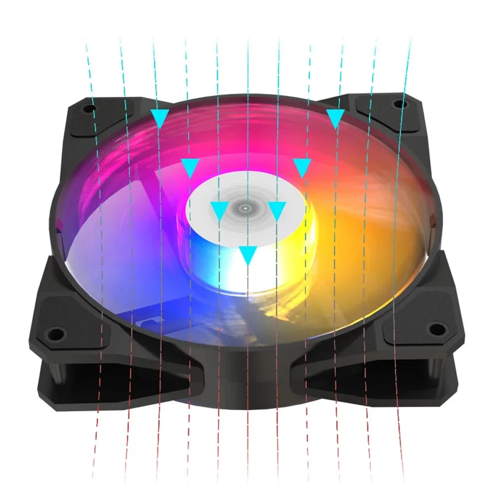 TEUCER P16 RGB 120mm PC Case Fan