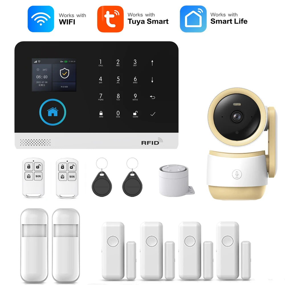 MULO PG103 Smart Home Alarm System WiFi GSM 433MHz