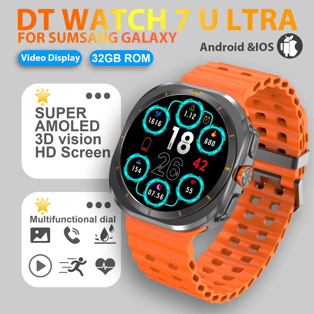 Watch 7 Ultra 2025 Smartwatch
