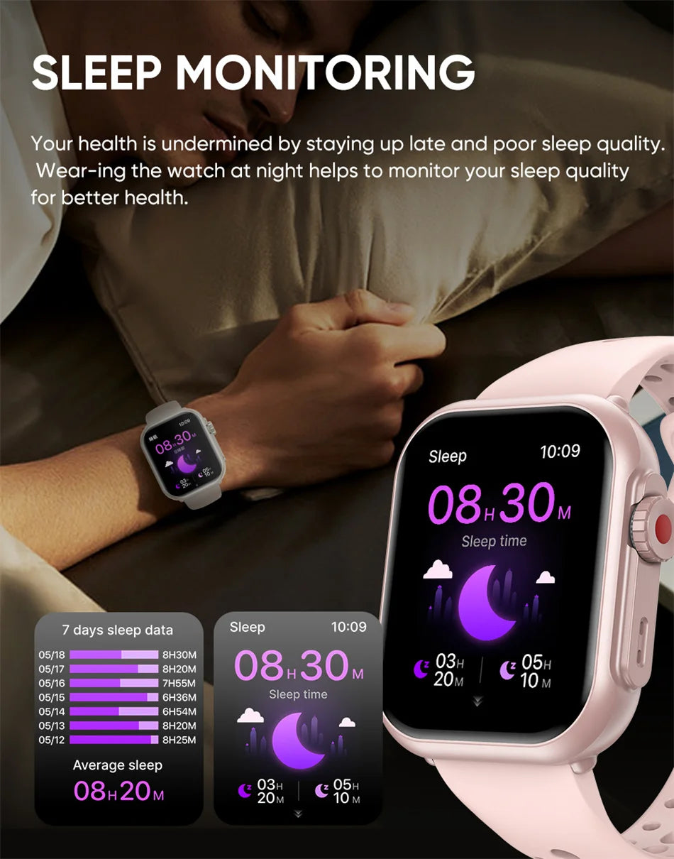 Smartwatch Ultra 2 – 1.85" HD Touch Screen