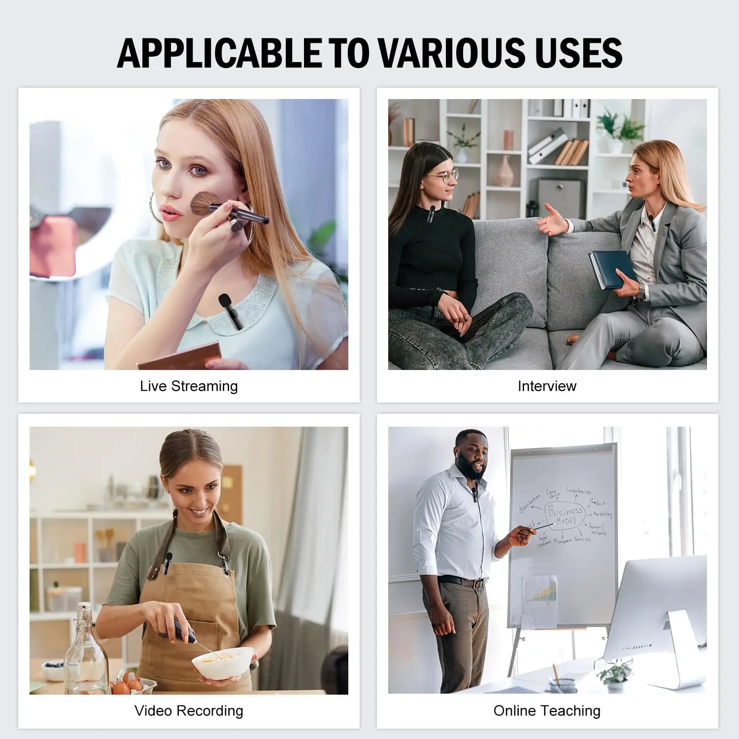 Basix Wireless Lavalier Microphone