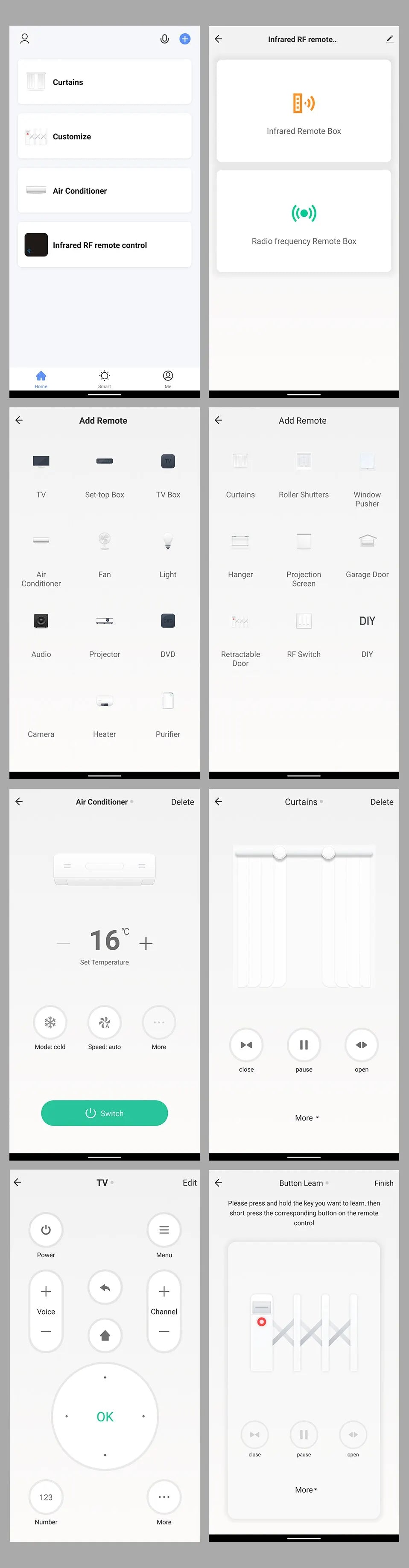 Tuya WiFi RF/IR Smart Remote