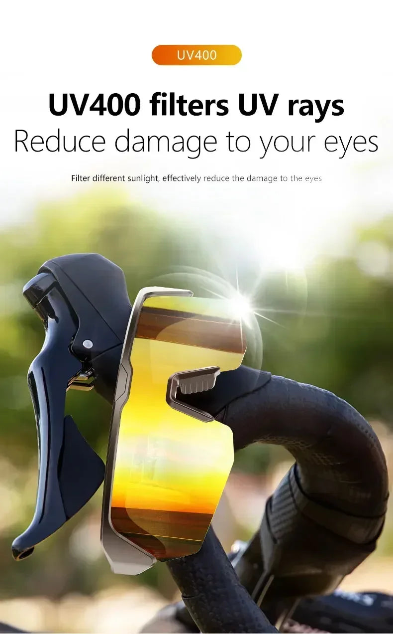 YJ006 Cycling Bluetooth Smart Glasses with Audio Call and Music Headset