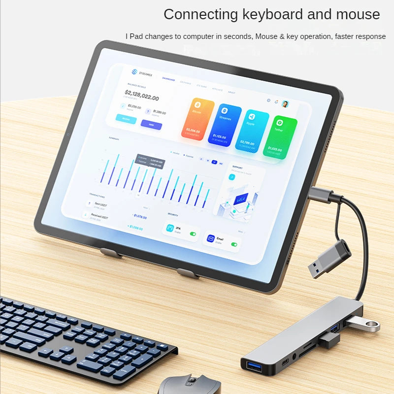 USB-C 3.0 Multiport Adapter Hub
