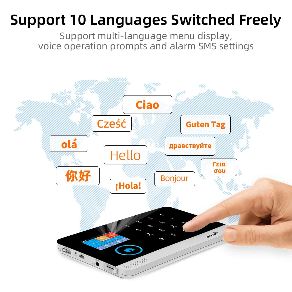 PGST 103 4G WiFi GSM Home Security System