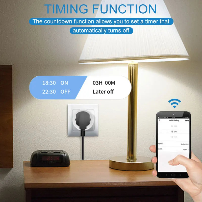TUYA Smart WiFi/Zigbee Plug EU