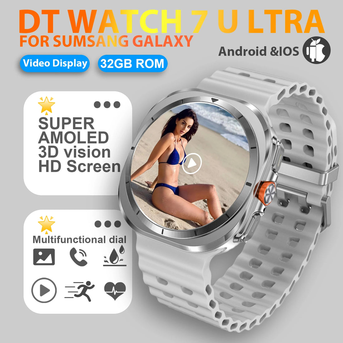 Watch 7 Ultra 2025 Smartwatch