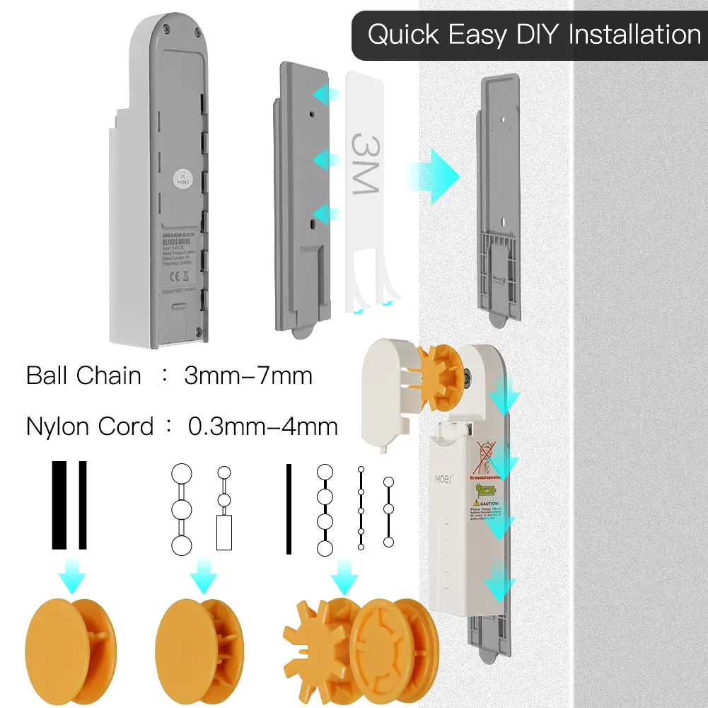 ZigBee Smart Roller Blind Motor