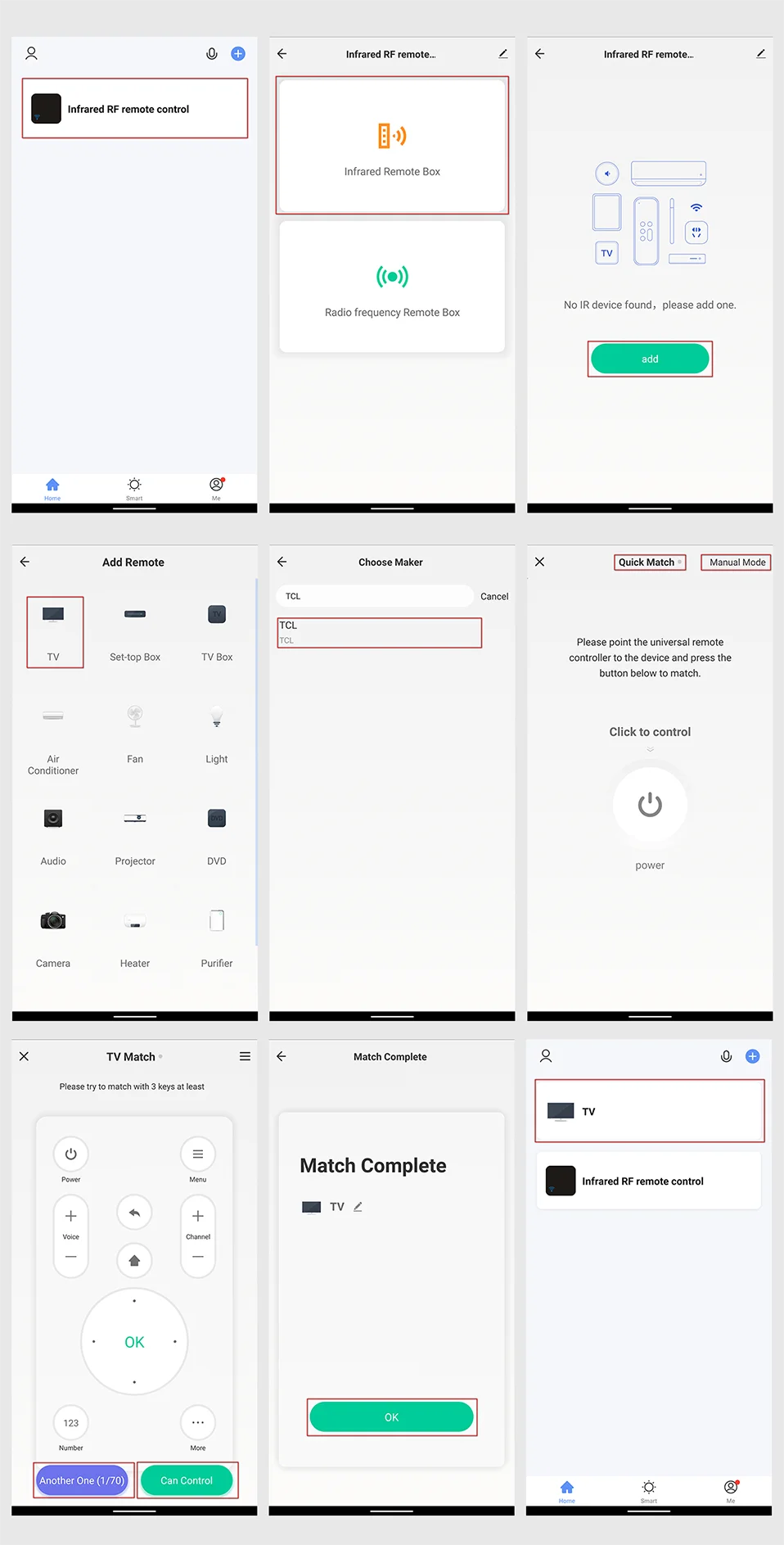Tuya WiFi RF/IR Smart Remote