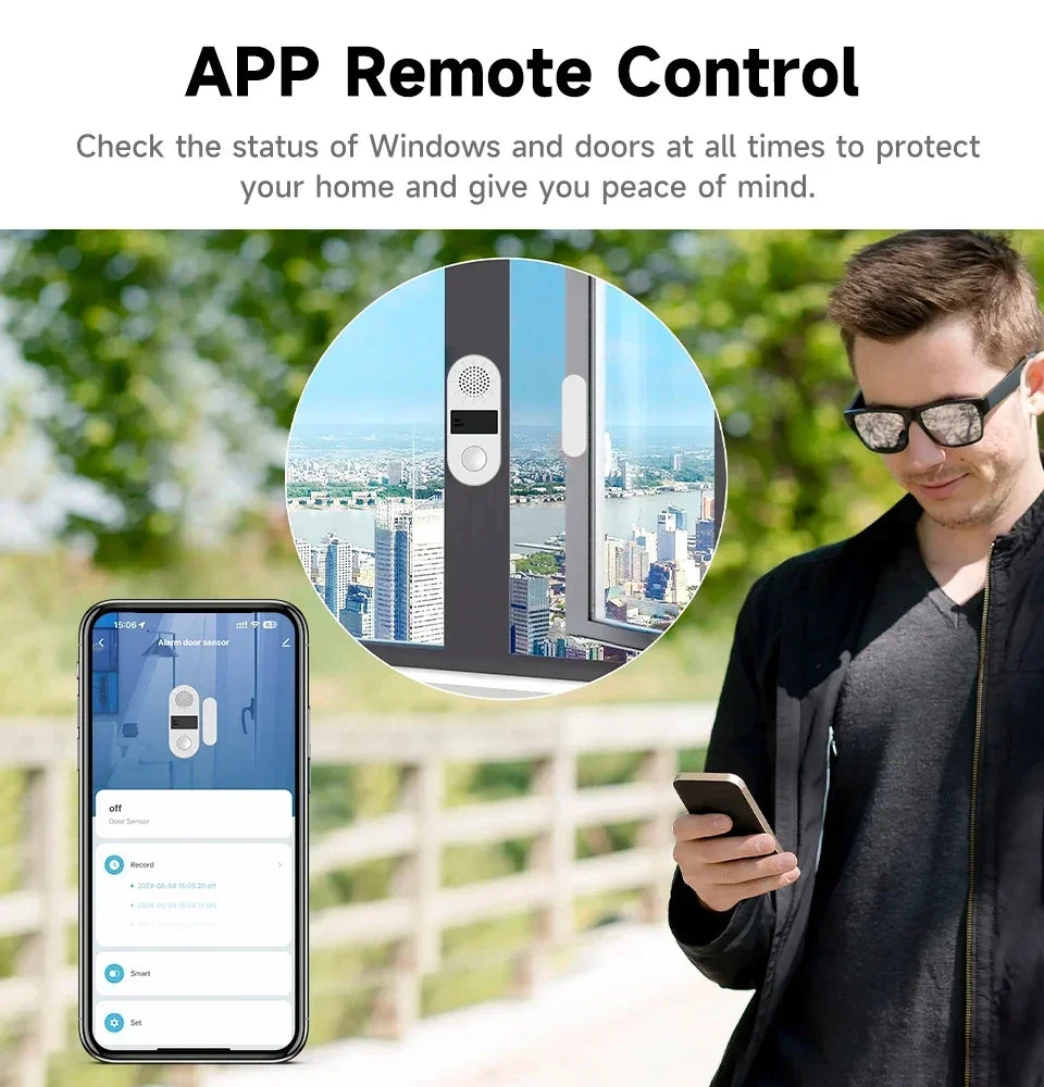 Tuya WiFi Door & Window Sensor