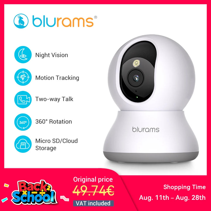 Blurams 2K Baby Monitor Camera