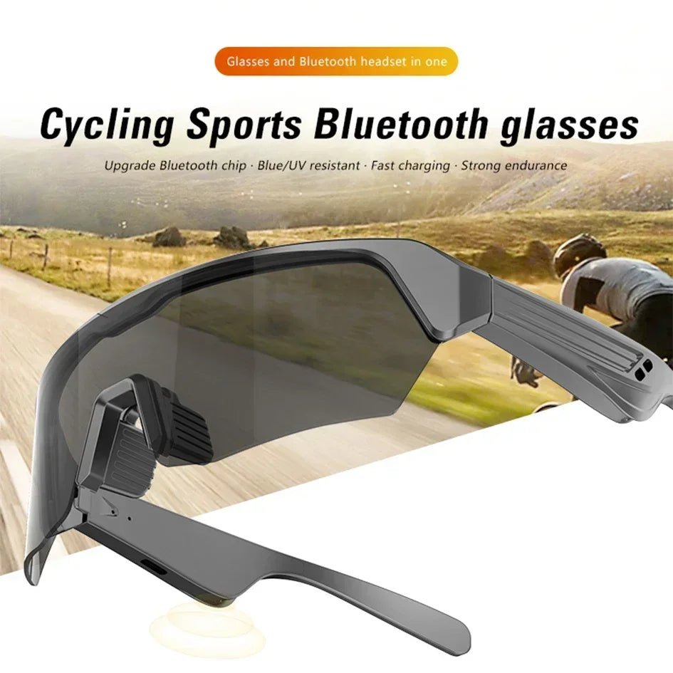 YJ006 Cycling Bluetooth Smart Glasses with Audio Call and Music Headset